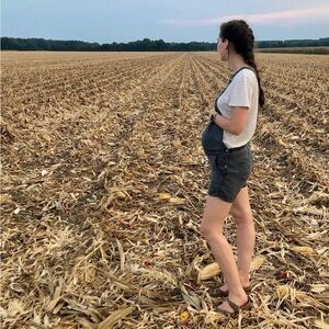 H&M Maternity Shortall Overalls